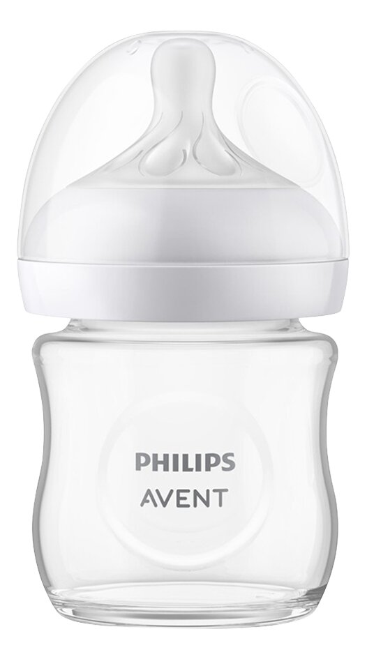 Philips AVENT Biberon en verre Natural Response transparent 120 ml