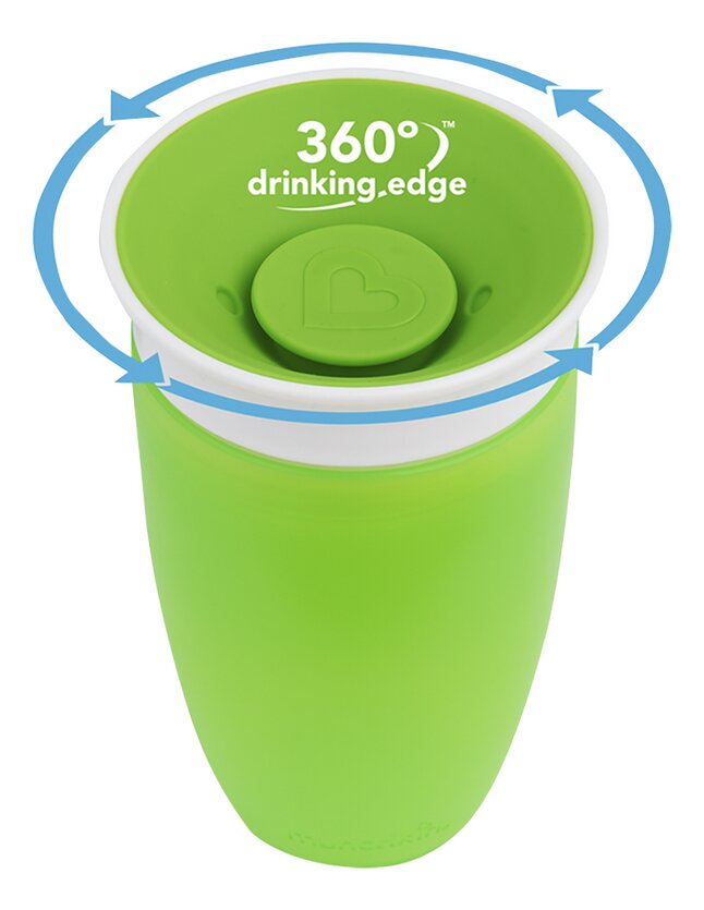 Munchkin Drinkbeker Miracle 360° 295 ml groen