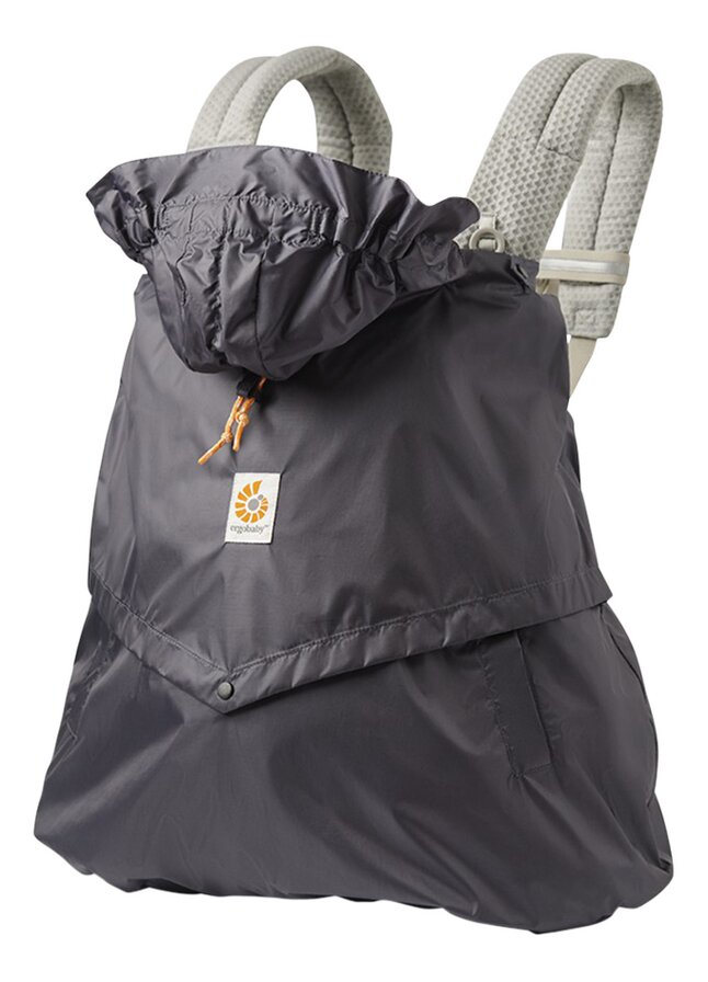 ERGObaby Cape de pluie Rain & Wind Carrier Cover Charcoal