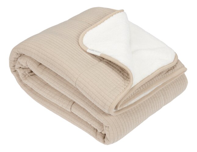 Little Dutch Couverture pour lit Pure beige