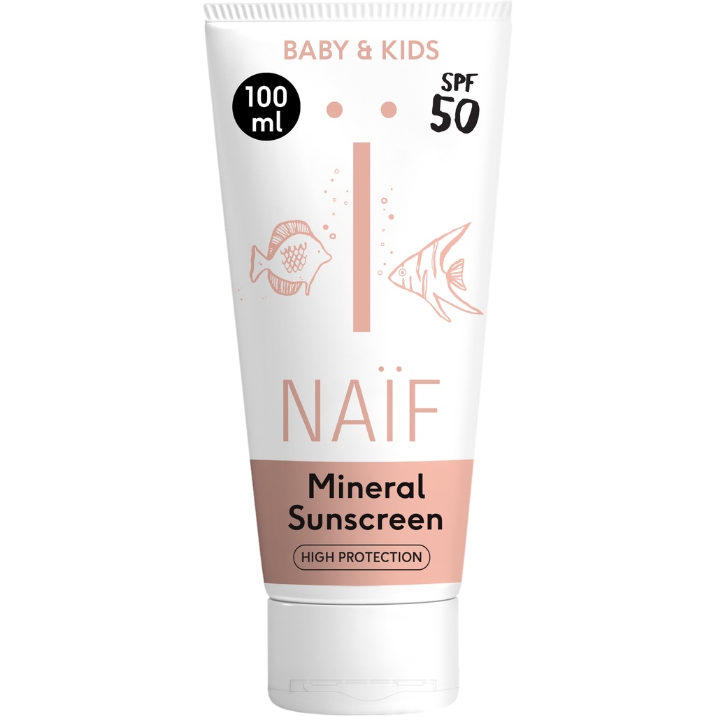 Naïf Zonnecrème SPF 50 Baby & Kids 100 ml