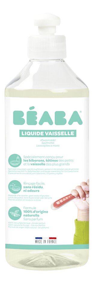 Béaba Liquide vaisselle sans parfum 500 ml