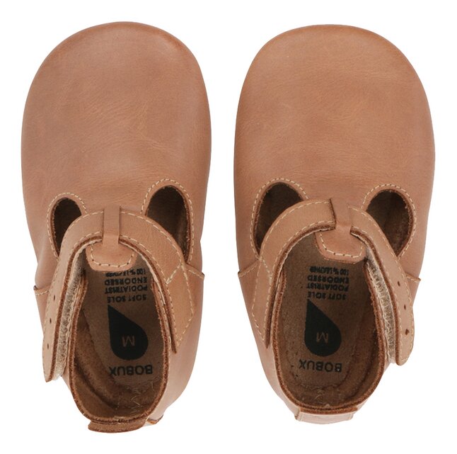 Bobux Chaussons Jack & Jill Caramel 3-9 mois