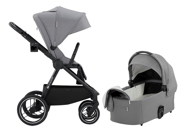 Kinderkraft Poussette 3 en 1 Nea Platinum Grey