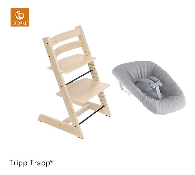 Stokke® Eetstoel Tripp Trapp® Newborn Bundle Naturel