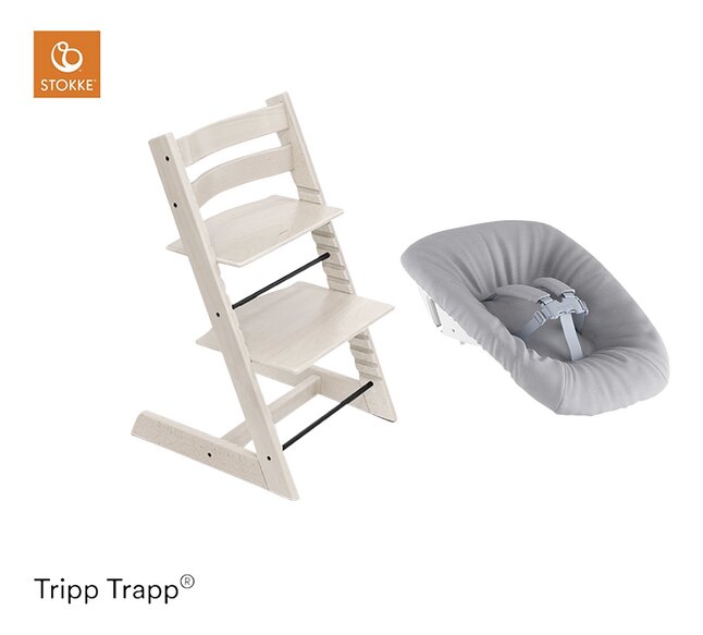 Stokke® Chaise haute Tripp Trapp® Newborn Bundle Blanchi