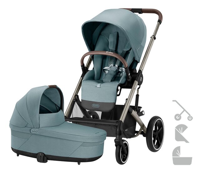 Cybex 3-in-1 Kinderwagen Balios S Lux Sky Blue