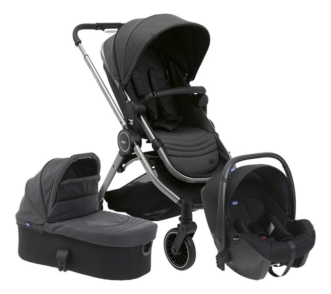 Chicco 4-in-1 Kinderwagen Trio Best Friend Pro - Kory  Pirate Black