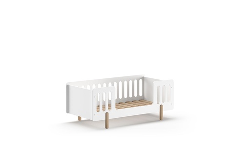 [27868301] Jaxx Peuterbed Smile L 140 x B 70 cm wit