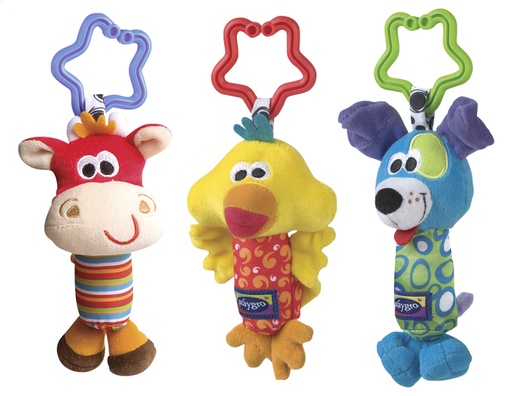 [1362501] Playgro Hangspeeltje My First Tinkle Trio - 3 stuks