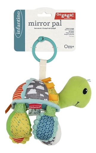 [27530001] Infantino Activiteitenspeeltje Go Gaga Mirror Pal Turtle