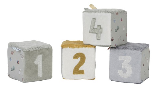 [26742901] Little Dutch Blocs en tissu Little Farm - 4 pièces