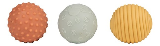 [27273601] Little Dutch Jouet d'activités Sensory Balls  - 3 pièces