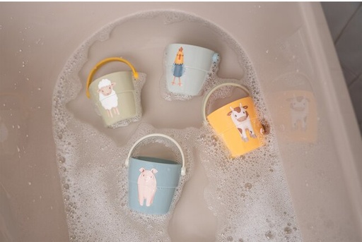 [27272901] Little Dutch Gobelet de bain Little Farm - 4 pièces