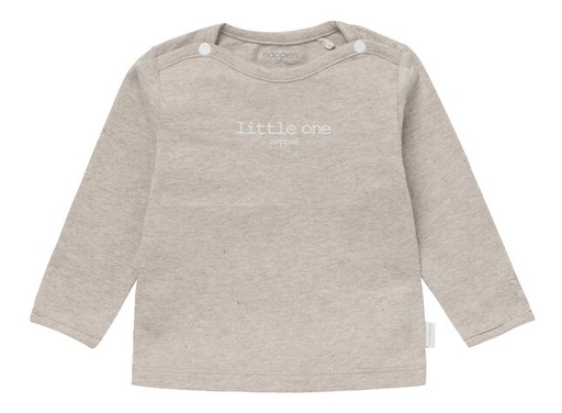 Noppies T-shirt met lange mouwen Hester taupe