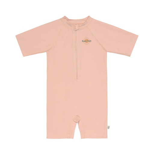 Lässig Combinaison anti-UV avec manches courtes Sunny Days Pink