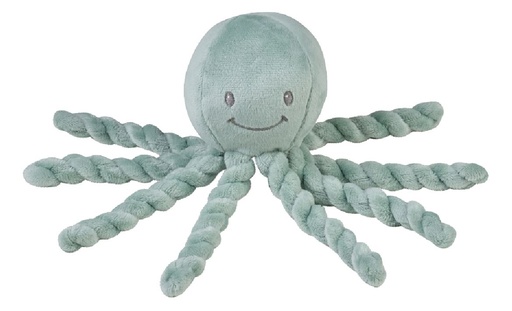 [28375101] Nattou Lapidou Octopus Kopergroen 25 cm