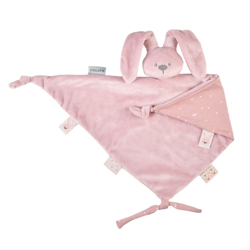 [28375701] Nattou Doudou XL Lapidou Vieux Rose