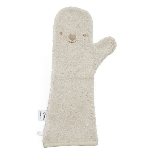 [28488801] Nifty Washandje Shower Glove Vanilla