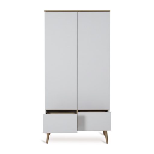 [12284101] Quax Armoire 2 portes Flow White