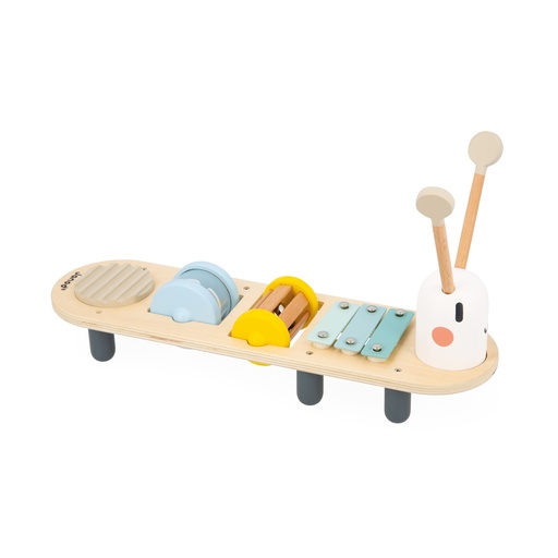 [28319801] Janod Xylophone en bois Chenille Sweet Cocoon