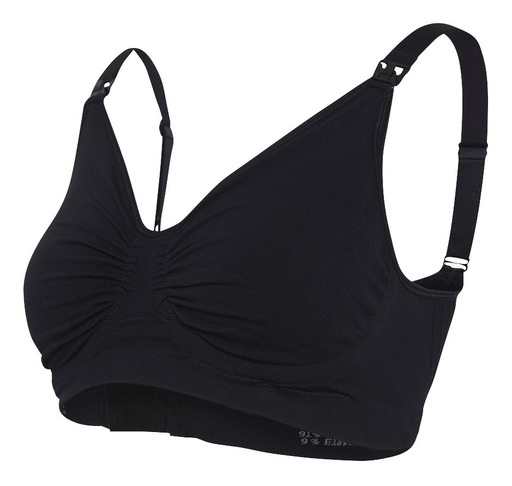 [serie-1002] Carriwell Soutien-gorge d'allaitement avec armatures en gel noir