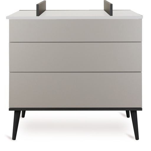 [28702001] Quax Commode + Rallonge Flow Stone