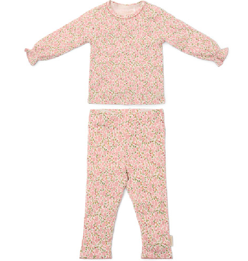 Little Dutch 2-delige pyjama Fairy Floral roze