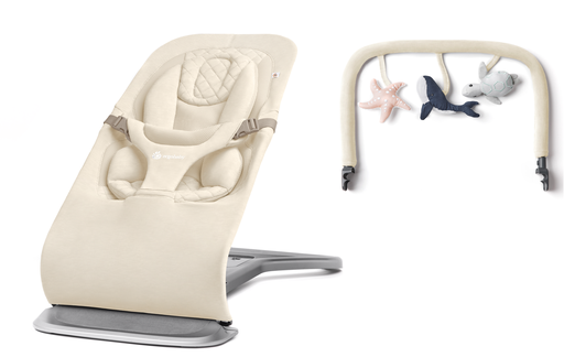 [29084101] ERGObaby Relax + arceau de jeu Evolve Cream