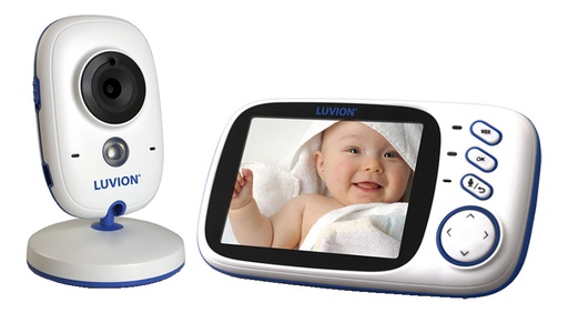 [7148101] Luvion Babyphone avec caméra Platinum 3 blanc