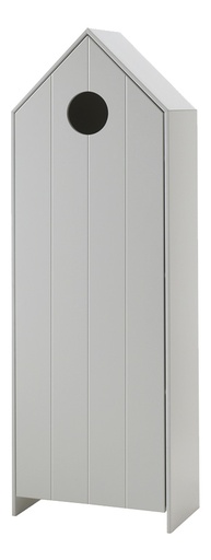 [9927601] Jaxx Armoire 1 porte Casami Blanc