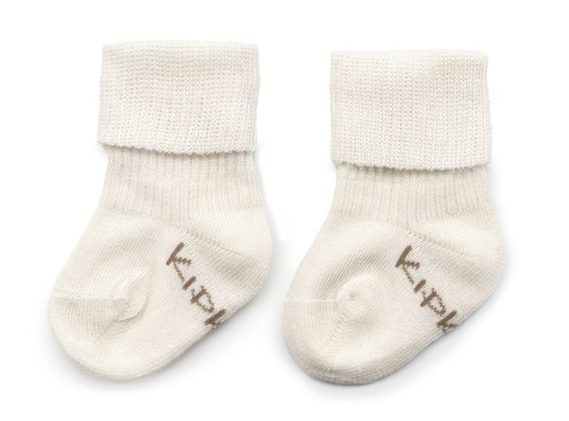 [29701501] KipKep Paire de chaussettes Newborn Offwhite 0-3 mois