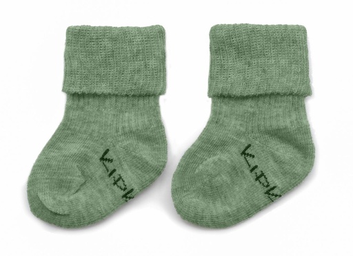 [29701801] KipKep Paire de chaussettes Newborn Calming Green 0-3 mois