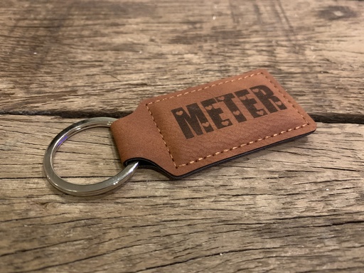 [29717101] Dotti Sleutelhanger "Meter, jij bent de liefste" bruin