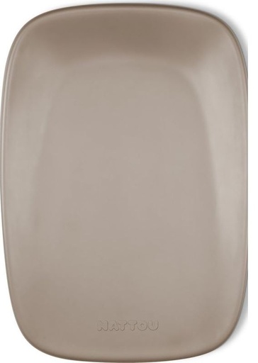 [30107201] Nattou Waskussen Softy taupe L 70 x B 50 cm