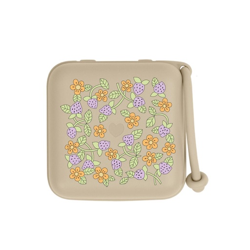 [30238701] Bibs Opbergdoosje voor fopspeen Liberty Garden Strawberry