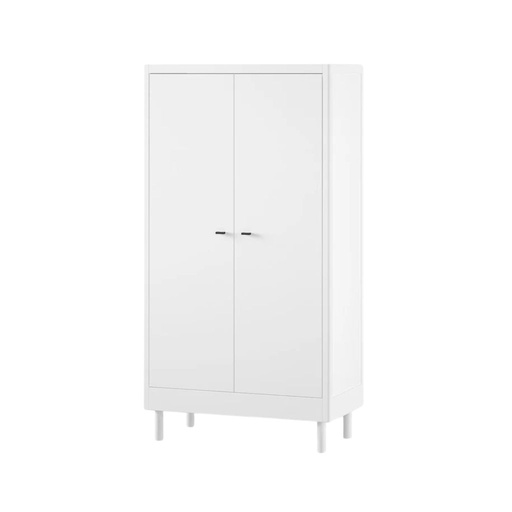 [30229501] Jaxx Armoire 2 portes Forrest Hêtre blanc