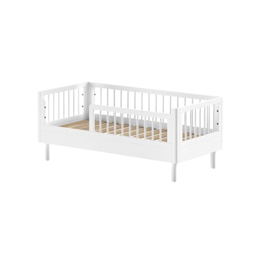 [30230101] Jaxx Peuterbed Forrest Beuk wit L 140 x B 70 cm