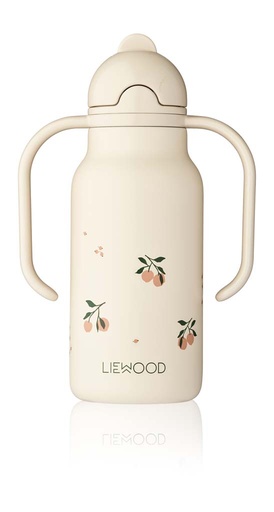 [30434201] Liewood Drinkfles met rietje Kimmie Peach 250 ml