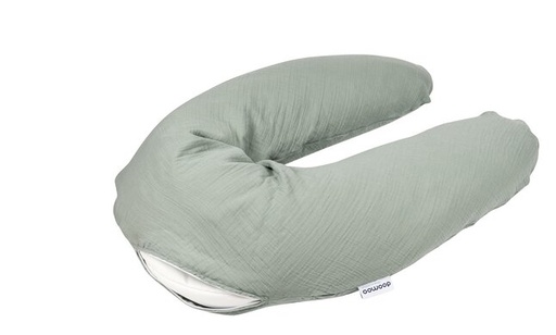 [12053501] doomoo Housse pour coussin de positionnement et d'allaitement Comfy Big Green