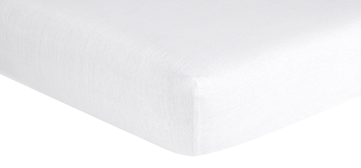 [2947201] Dreambee Drap-housse pour berceau Essentials blanc jersey Lg 50 x L 90 cm