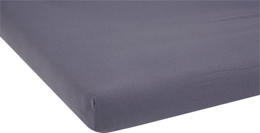 [12177001] Dreambee Drap-housse pour lit Essentials bleu gris clair Lg 60 x L 120 cm