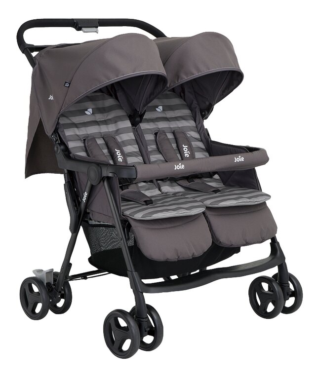 Joie Poussette canne double Aire Twin Dark Pewter Dreambaby