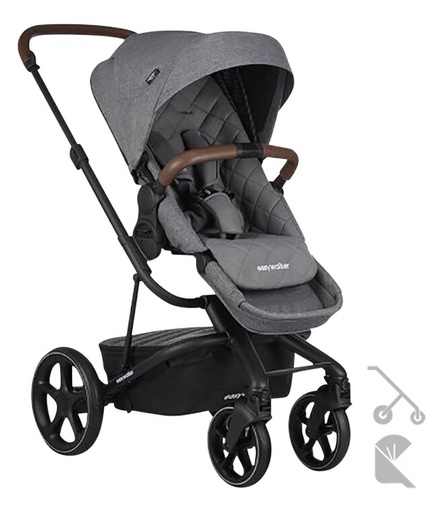 [14303101] EasyWalker 2-in-1 Kinderwagen Harvey³ Premium Diamond Grey