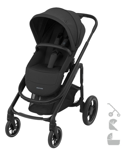 [14694401] Maxi-Cosi 3-in-1 Kinderwagen Plaza+ Essential Black