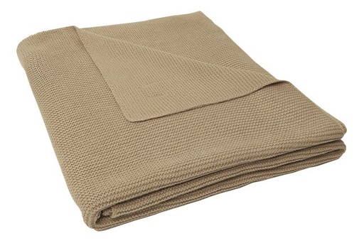 [22308201] Jollein Deken voor bed Basic Knit Biscuit