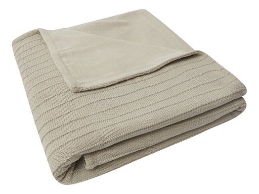 [22309101] Jollein Deken voor bed Pure Knit Velvet Nougat