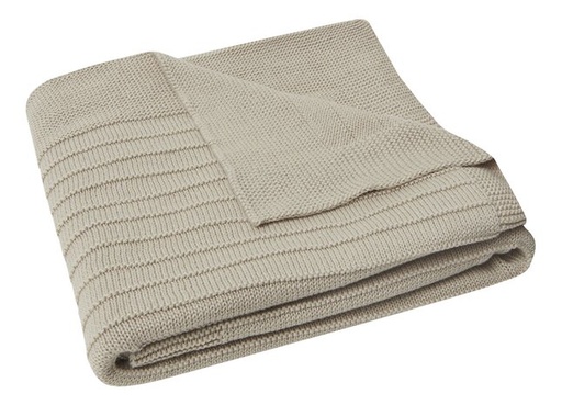 [22309901] Jollein Deken voor wieg of park Pure Knit Nougat