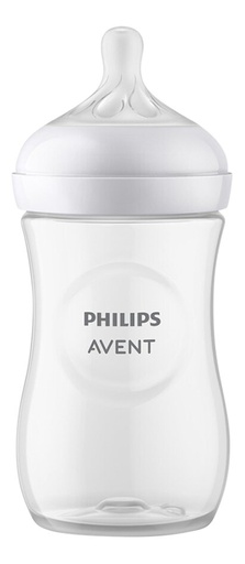 [18877001] Philips AVENT Zuigfles Natural Response transparant 260 ml