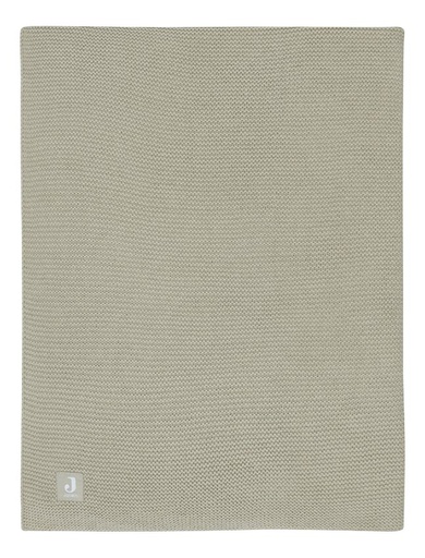 [26805601] Jollein Couverture pour berceau ou parc Basic Knit  Olive Green